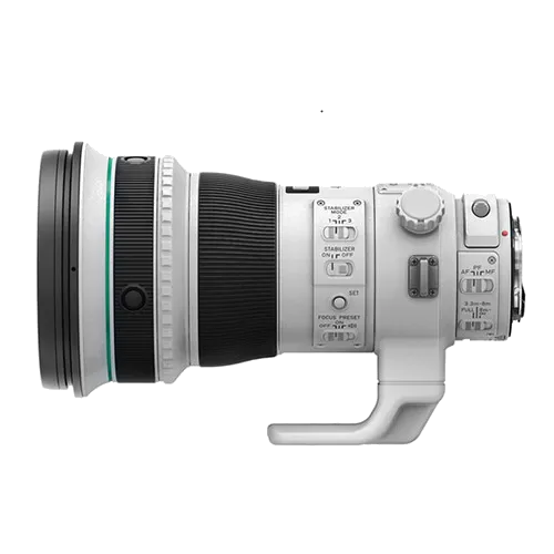 Восстановление переходных шлейфов Canon EF 400 f/4 DO IS USM