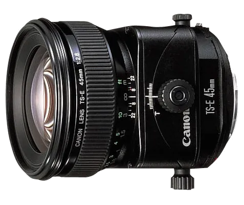 Восстановление переходных шлейфов Canon TS-E 45 f/2.8