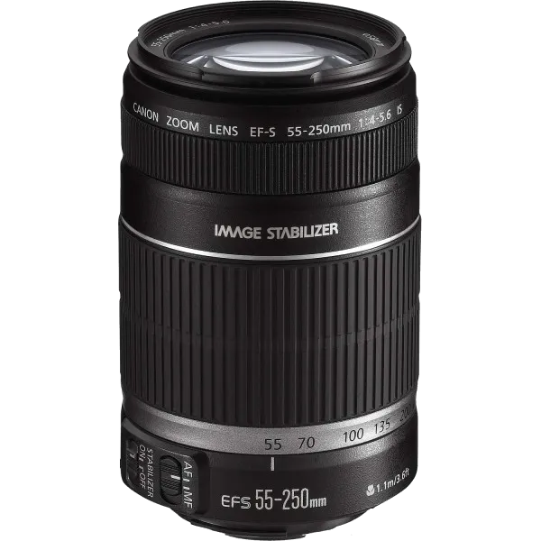 Восстановление переходных шлейфов Canon EF-S 55-250mm f/4.0-5.6 IS II