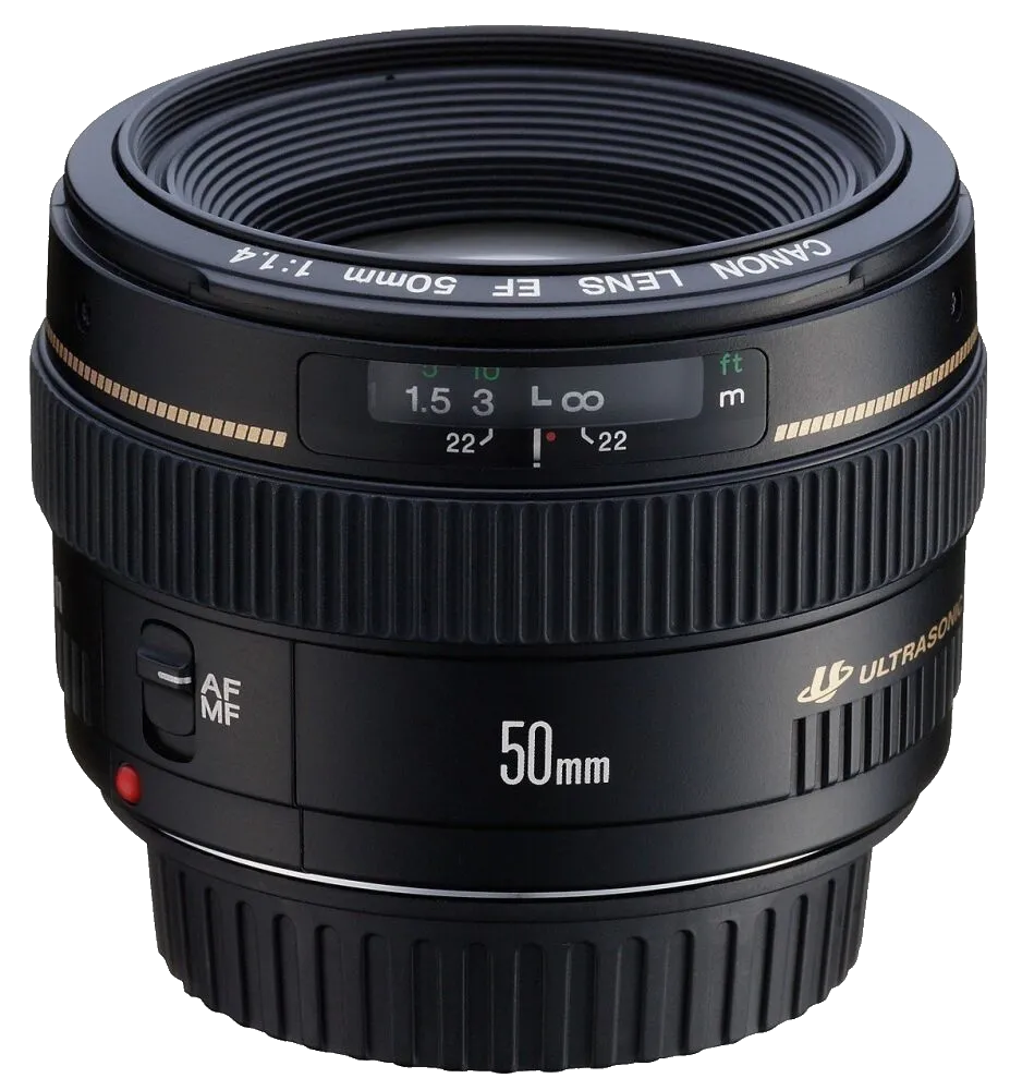 Восстановление переходных шлейфов Canon EF 50mm F1.4 USM